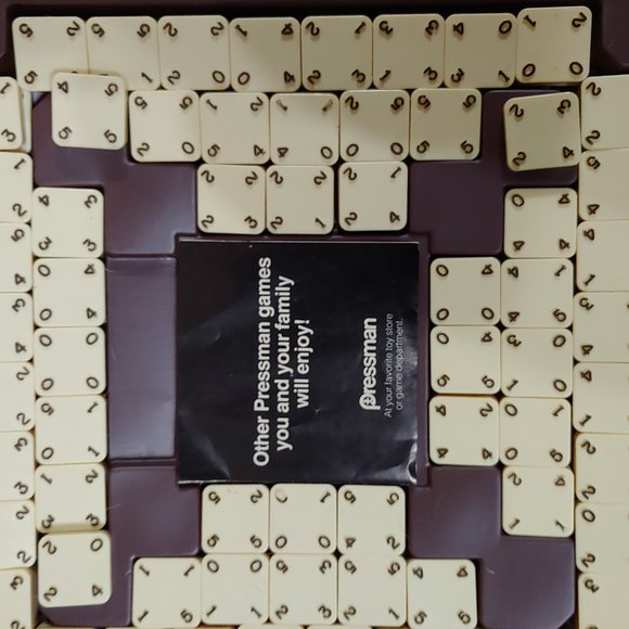 Quad Ominos/Tri Omionos vintage board games - Picture 4 of 12